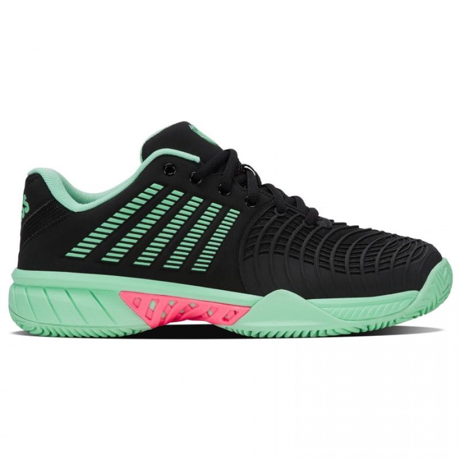 Baskets Femme Kswiss Express Light 3 HB Clay Noir Menthe Rose