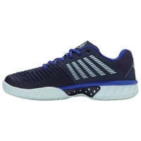 Kswiss Express Light 3 HB Padel Bleu Foncé Menthe Baskets