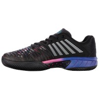Zapatillas Kswiss Express Light 3 HB Padel Negro Azul Rosa Neon  Oferta + Barato