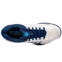 Zapatillas Kswiss Express Light Pickleball Blanco Azul Oscuro Cian  Oferta + Barato