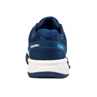Zapatillas Kswiss Express Light Pickleball Blanco Azul Oscuro Cian  Oferta + Barato
