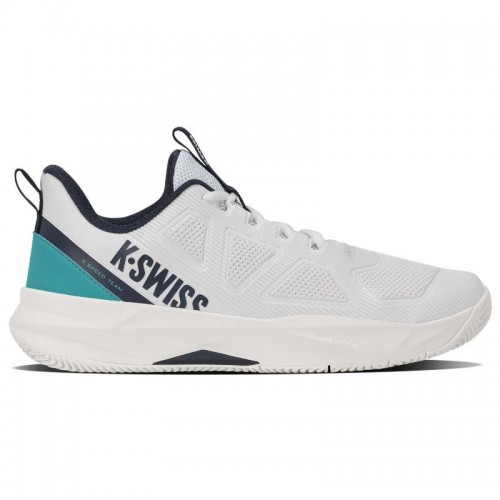 Zapatillas de Padel Kswiss Kspeed Team Clay Blanco Turquesa