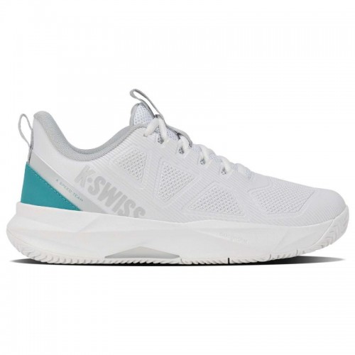 Kswiss Kspeed Team Clay White Turquoise Women''''s Sneakers