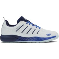 Zapatillas Kswiss Sanyo Ultra Court Padel Blanco Azul Marino  Oferta + Barato