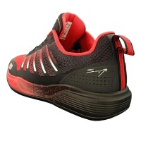 Zapatillas Kswiss Sanyo Ultra Court Padel Negro Antracita Rojo  Oferta + Barato