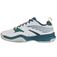 Kswiss Speedex Padel Sneakers Bianche Verde Acqua Indiano  Offerta + Economico