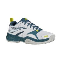 Kswiss Speedex Padel Sneakers Bianche Verde Acqua Indiano  Offerta + Economico