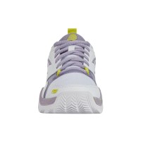 Chaussures Femme Kswiss Speedex Padel Blanc Violet  Offre - Pas cher