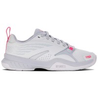 Zapatillas Kswiss Speedex Padel Blanco Rosa Neon Mujer  Oferta + Barato