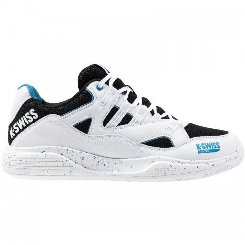Zapatillas Kswiss Tura Team Padel Blanco Negro Azul Zapatillas Kswiss Tura Team Padel Blanco Negro Azul