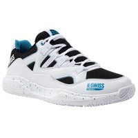 Zapatillas Kswiss Tura Team Padel Blanco Negro Azul  Oferta + Barato