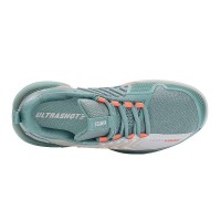 Zapatillas Kswiss Ultrashot 3 Blanco Turquesa  Oferta + Barato