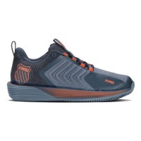 Zapatillas Kswiss Ultrashot 3 HB Azul Gris  Oferta + Barato