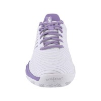 Zapatillas Kswiss Ultrashot Light Clay Blanco Lavanda Mujer