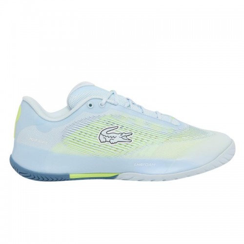 Zapatillas de Padel Lacoste AG-LT Pro Azul Claro Amarillo