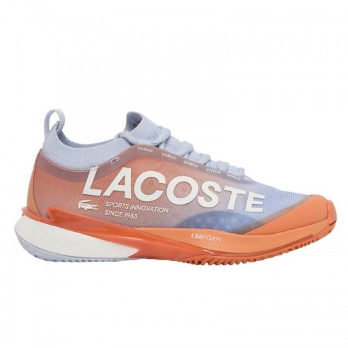 Lacoste AG-LT25 Lite Clay Blue Orange Women''''s Sneakers