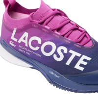 Baskets Femme Lacoste AG-LT25 Lite Clay Pink Bleu Foncé  Offre - Pas cher