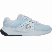 Zapatillas Lacoste Power Server 125 Azul Claro Mujer  Oferta + Barato
