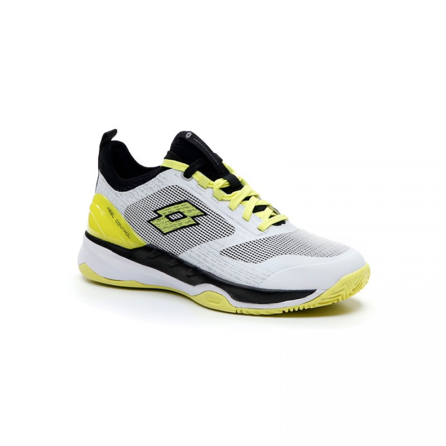 Sneakers Lotto Mirage 200 White Yellow Neon Black Women  Offer + Cheap