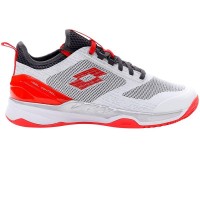 Lotto Mirage 200 Red White Sneakers  PADELPOINT Lotto Mirage 200 Red White Sneakers