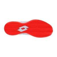 Zapatillas Lotto Mirage 200 Blanco Rojo Poppy Gris  Oferta + Barato
