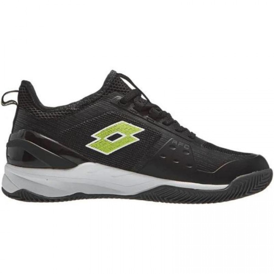 Zapatillas Lotto Mirage 200 CLY Negro Verde  Oferta + Barato
