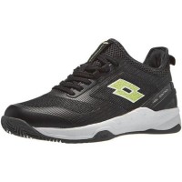 Zapatillas Lotto Mirage 200 CLY Negro Verde  Oferta + Barato