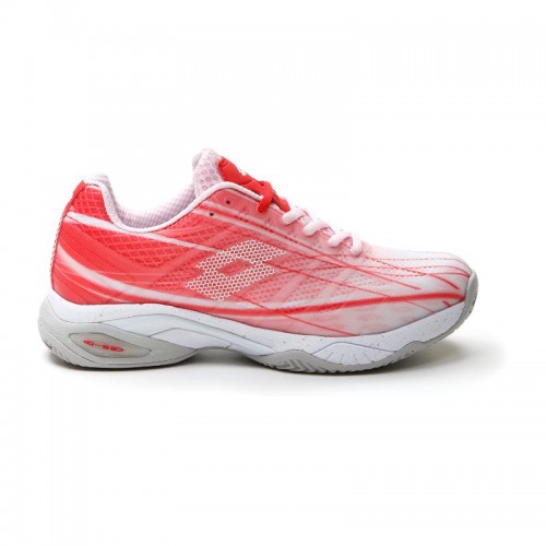 Zapatillas Lotto Mirage 300 Rojo Amapola Blanco Mujer Zapatillas Lotto Mirage 300 Rojo Amapola Blanco Mujer