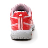 Baskets Lotto Mirage 300 Coquelicot Rouge Blanc Femmes  Offre - Pas cher