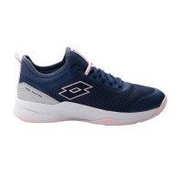 Zapatillas Lotto Mirage 500 II Azul Denim Rosa Gris Metal Mujer  Oferta + Barato
