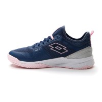 Zapatillas Lotto Mirage 500 II Azul Denim Rosa Gris Metal Mujer  Oferta + Barato