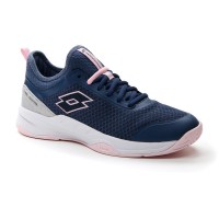 Zapatillas Lotto Mirage 500 II Azul Denim Rosa Gris Metal Mujer  Oferta + Barato