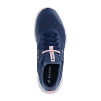 Zapatillas Lotto Mirage 500 II Azul Denim Rosa Gris Metal Mujer  Oferta + Barato