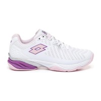 Lotto Spazio 400 Clay Blanco Purpura Sneakers  Offerta + Economico