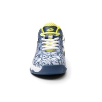 Baskets Lotto Superrapida 200 III Bleu Denim Blanc Femme  Offre - Pas cher