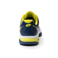 Baskets Lotto Superrapida 200 III Bleu Denim Blanc Femme  Offre - Pas cher