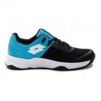 Zapatillas Lotto Superrapida 600 Negro Turquesa  Oferta + Barato