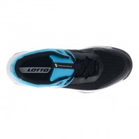 Zapatillas Lotto Superrapida 600 Negro Turquesa  Oferta + Barato