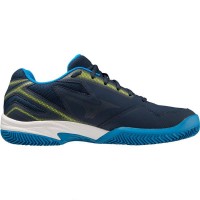 Zapatillas Mizuno Break Shot 4 CC Azul Oscuro Amarillo  Oferta + Barato