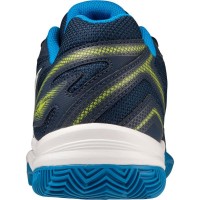 Zapatillas Mizuno Break Shot 4 CC Azul Oscuro Amarillo  Oferta + Barato