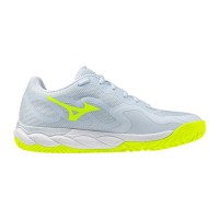 Zapatillas Mizuno Wave Enforce Court Clay Azul Claro Fluor Mujer