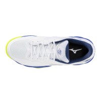 Zapatillas Mizuno Wave Enforce Court Clay Blanco Azul