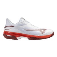 Tênis Mizuno Wave Exceed Court Clay White Red