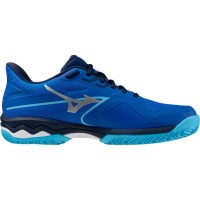 Zapatillas Mizuno Wave Exceed Light 2 Clay Azul Blanco  Oferta + Barato