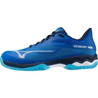 Zapatillas Mizuno Wave Exceed Light 2 Clay Azul Blanco  Oferta + Barato