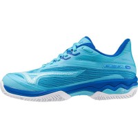 Sneakers da donna Mizuno Wave Exceed Light 2 Blu Argilla Bianco  Offerta + Economico