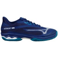 Zapatillas Mizuno Wave Exceed Light 2 Clay Azul Oscuro Blanco  Oferta + Barato