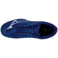 Zapatillas Mizuno Wave Exceed Light 2 Clay Azul Oscuro Blanco  Oferta + Barato