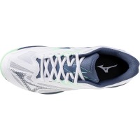 Zapatillas Mizuno Wave Exceed Light 2 Clay Blanco Verde Azul  Oferta + Barato