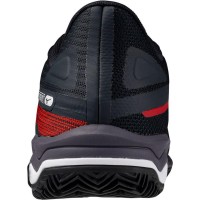 Sneakers Mizuno Wave Exceed Light Light 2 Padel Nero Bianco Rosso  Offerta + Economico